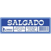 Impresso Talao Ficha Salgado 50X2 75MMX160MM