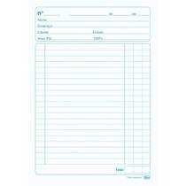 Impresso Talao Nota Neutra 1/18 50Fls. 1 Via