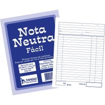 Impresso Talao Nota Neutra 50F 1VIA 213X163MM