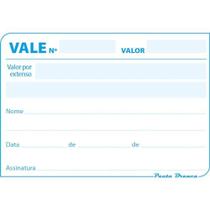 Impresso Vale 50Fls S/Canhoto 104X77Mm