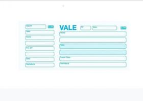 Impresso Vale com Canhoto 100fls pct c/20.