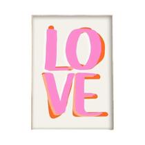 Impressões Em Tela Azul E Vermelha Minimalistas Para O Dia Dos Namorados, Pôster De Arte De Parede