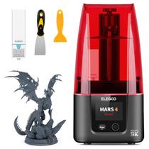 Impressora 3D ELEGOO Mars 4 - LCD Monocromático 9K - Área de Impressão 153,36x77,76x175mm