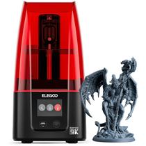 Impressora 3D ELEGOO Mars 4 - MSLA 9K LCD Monocromático - 6,04x3,06x6,89in