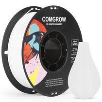 Impressora 3D Filament Comgrow PETG 1,75 mm 1 kg branco
