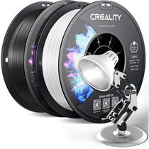 Impressora 3D Filament Creality PETG 1,75 mm 2 kg preto+branco