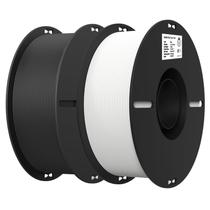 Impressora 3D Filament Creality PLA 1,75 mm 2 kg preto e branco
