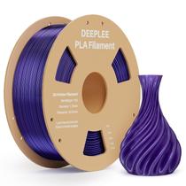 Impressora 3D Filament Deeplee Galaxy PLA 1,75 mm 1 kg roxo