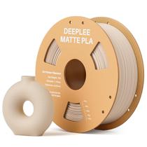 Impressora 3D Filament Deeplee Matte PLA 1,75 mm 1 kg Bege