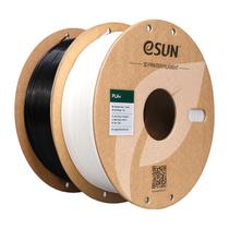 Impressora 3D Filament eSun PLA+ 1,75 mm 1KG branco+preto Impressora 3D Filament eSun PLA+ 1,75 mm 1KG branco+preto