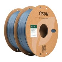 Impressora 3D Filament eSun PLA Basic 1,75 mm 1 kg cinza 2 bobinas