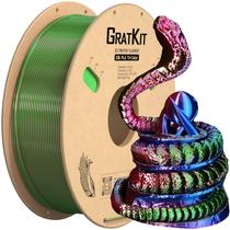 Impressora 3D Filament Gratkit Silk Tri-Color PLA 1,75 mm 1 kg