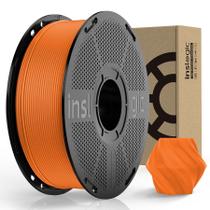 Impressora 3D Filament Inslogic PLA Pro 1,75 mm, 1 kg, bobina laranja