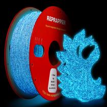 Impressora 3D Filament RepRapper Glitter Glow in The Dark Blue Impressora 3D Filament RepRapper Glitter Glow in The Dark Blue