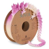 Impressora 3D Filament Sovol Photosensitive PLA 1kg roxo claro Impressora 3D Filament Sovol Photosensitive PLA 1kg roxo claro