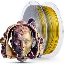 Impressora 3D Filament ZIRO Silky Tri-Colors PLA 1,75 mm 1 kg