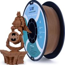 Impressora 3D Filamento ZIRO Matte PLA 1,75 mm Chocolate 1 kg