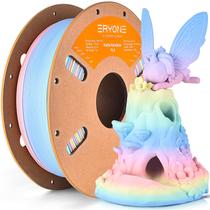 Impressora 3D PLA Filament ERYONE Matte Rainbow 1,75 mm 1 kg