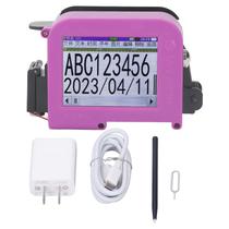 Impressora a jato de tinta portátil Naroote DP19 com LED e bateria de 1200mAh