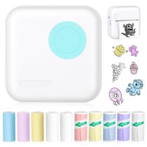 Impressora Bluetooth ST-CARE Mini Pocket Thermal com 10 rolos Impressora Bluetooth ST-CARE Mini Pocket Thermal com 10 rolos