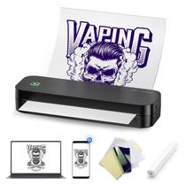 Impressora de estêncil de tatuagem BIOMASER Wireless Bluetooth com 20 papéis