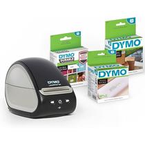 Impressora de etiquetas DYMO LabelWriter 550 com 3 rolos de etiquetas