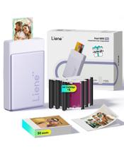 Impressora de Fotos Liene Pearl N200 Pro Bluetooth 2x3" Roxa