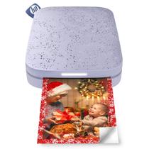 Impressora fotográfica HP Sprocket 2x3 Instant Smartphone roxo