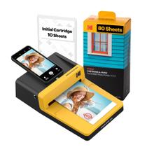 Impressora fotográfica KODAK Dock ERA Plus 4PASS portátil com 90 folhas Impressora fotográfica KODAK Dock ERA Plus 4PASS portátil com 90 folhas