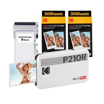 Impressora Fotográfica Kodak Mini 2 Retro - Portátil e Branca