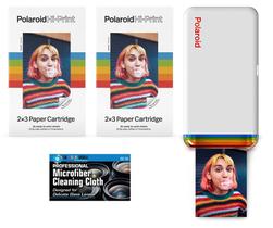 Impressora Fotográfica Portátil Bluetooth Polaroid Hi-Print com Papel