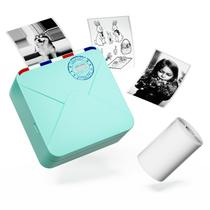 Impressora Fotográfica Térmica Bluetooth Pocket Ponek M02S Cyan