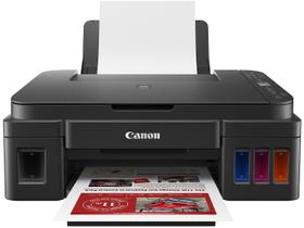 Impressora G3110 Canon multifuncional Preta Bivolt Impressora G3110 Canon multifuncional Preta Bivolt