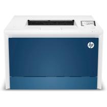 Impressora HP Laser Pro 4203DW Laser Colorida Wi-Fi USB Branco/Azul 110V