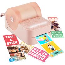 Impressora HP Sprocket Panorama Instant Color Label rosa