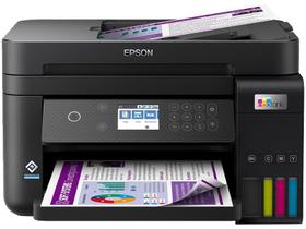 Impressora Multifuncional Epson Ecotank L6270 Tanque de Tinta Colorida USB Wi-Fi ADF