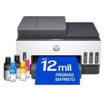Impressora Multifuncional HP Smart Tank 754 Wi-Fi - Tanque de Tinta Colorida Duplex USB Bluetooth (2H0A6A)