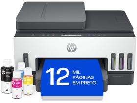 Impressora Multifuncional HP Smart Tank 754 Wi-Fi Tanque de tinta Colorida Duplex USB Impressora Multifuncional HP Smart Tank 754 Wi-Fi Tanque de tinta Colorida Duplex USB