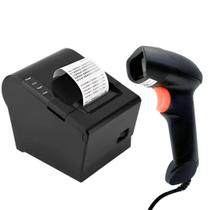 Impressora Não Fiscal Térmica 80mm Usb+ Leitor Código Barras