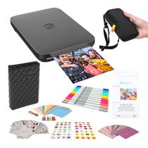 Impressora portátil de fotos e vídeos Lifeprint 3x4.5 (preta)