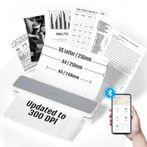 Impressora portátil HPRT MT610 Pro sem fio Bluetooth branca