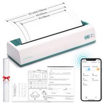 Impressora portátil OFFNOVA Wireless térmica sem tinta verde