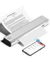 Impressora portátil Phomemo M08F sem fio Bluetooth sem tinta
