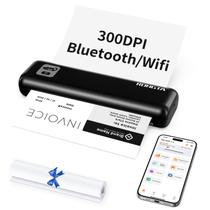 Impressora portátil Rongta F82 Wireless 300DPI para viagens