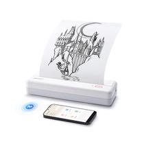 Impressora sem fio portátil iDPRT MT890 com papel térmico branco