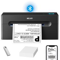 Impressora térmica de etiquetas de transporte Bluetooth Nelko PL70E preta Impressora térmica de etiquetas de transporte Bluetooth Nelko PL70E preta