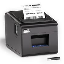 Impressora térmica de recibos vretti V330M USB Serial LAN 80 mm Impressora térmica de recibos vretti V330M USB Serial LAN 80 mm