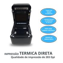Impressora Termica Direta Monocromática Etiqueta 10x15 Usb Lan Com Wifi - ISD Impressora Termica Direta Monocromática Etiqueta 10x15 Usb Lan Com Wifi - ISD