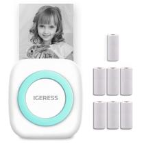 Impressora térmica IGERESS Mini Wireless Bluetooth Pocket