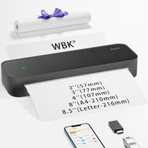 Impressora Térmica Portátil e Sem Fio WBK - Ideal para Viagens